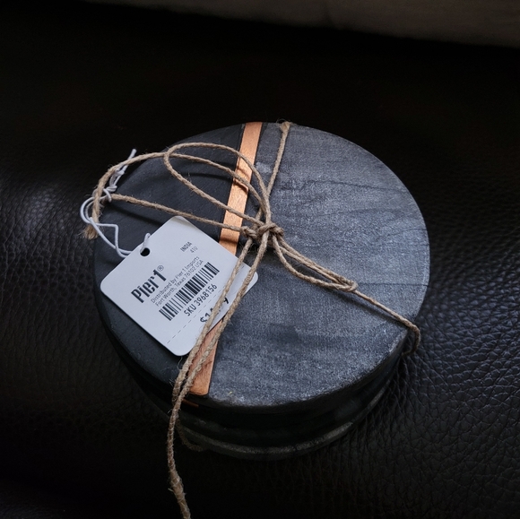 Pier 1 Other - Pier 1 set of 4 new granite coasters